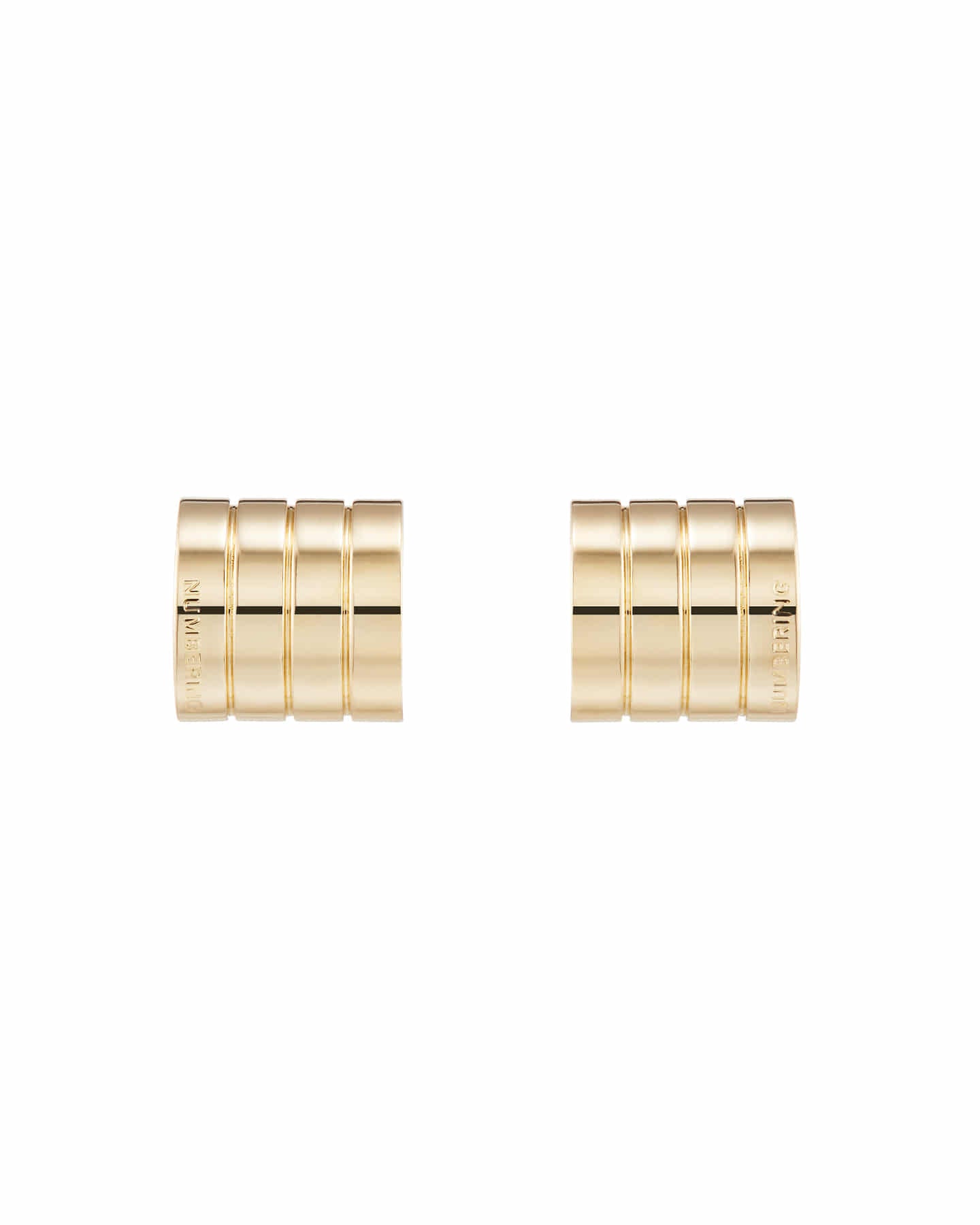 Numbering - Lined Square Earrings #6101 product image 6 | TRAB K-Fashion Australia