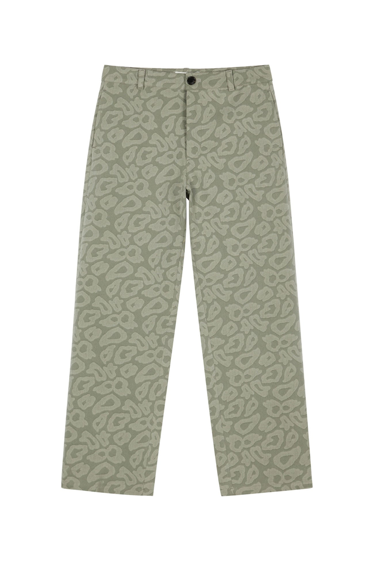 Deinet - Leopard Cotton Pants (Khaki) product image 13 | TRAB K-Fashion Australia