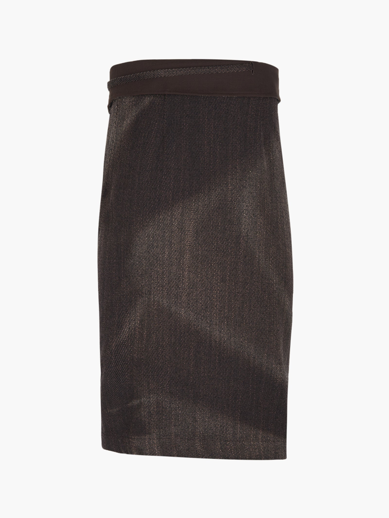 Jiyong Kim - Sun-Bleached Folded Skirt (Brown) product image 8 | TRAB K-Fashion Australia