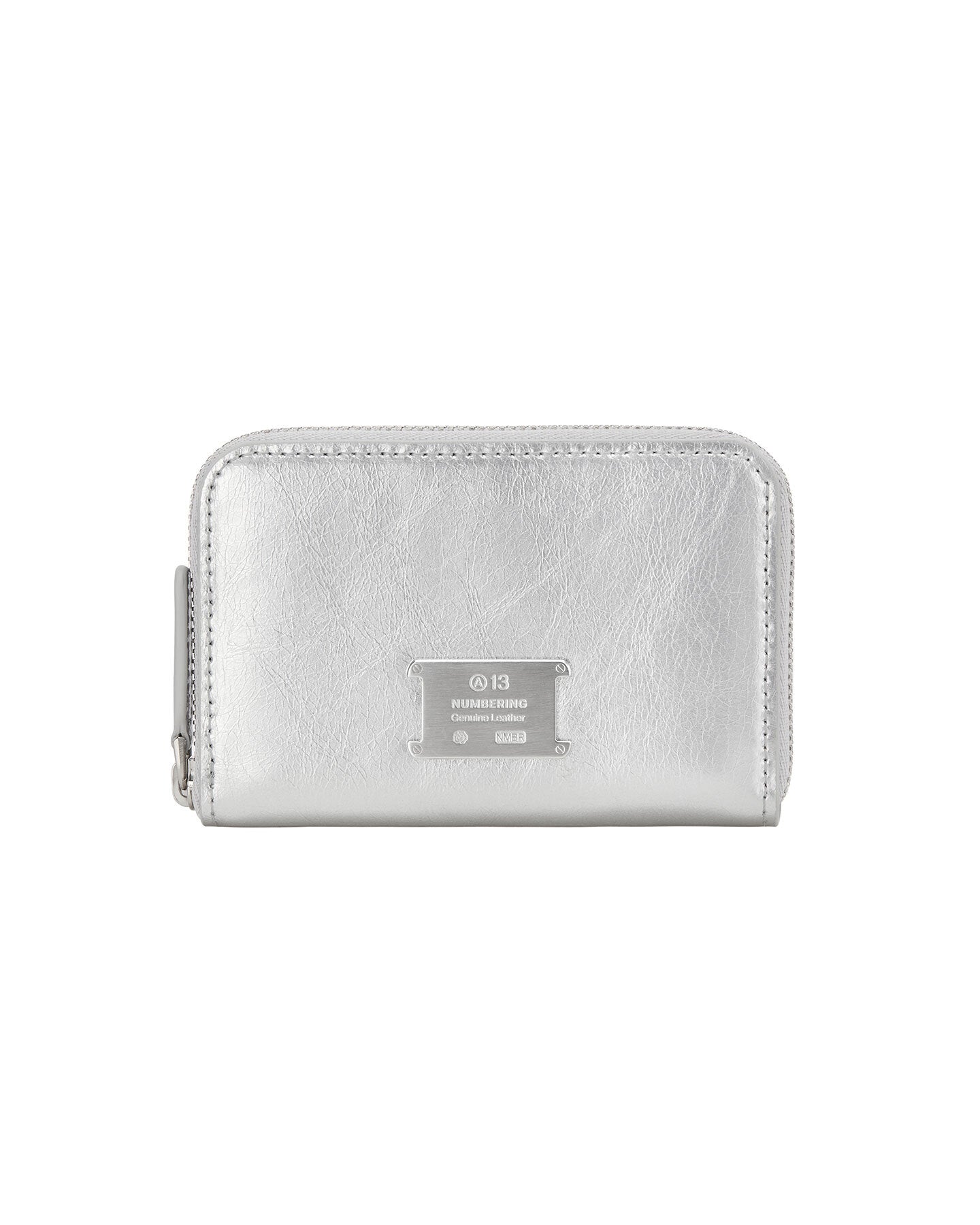 Numbering - Zipper Cracked Leather Card Wallet #1057 product image 5 | TRAB K-Fashion Australia