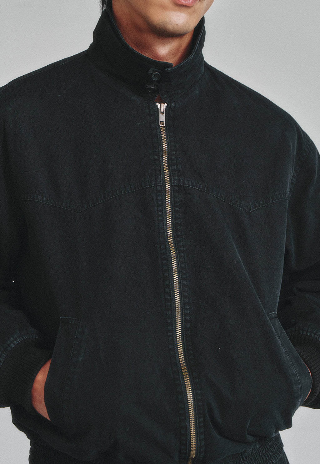 Art if acts - Sherpa Western Bomber Jacket (Black) product image 6 | TRAB K-Fashion Australia