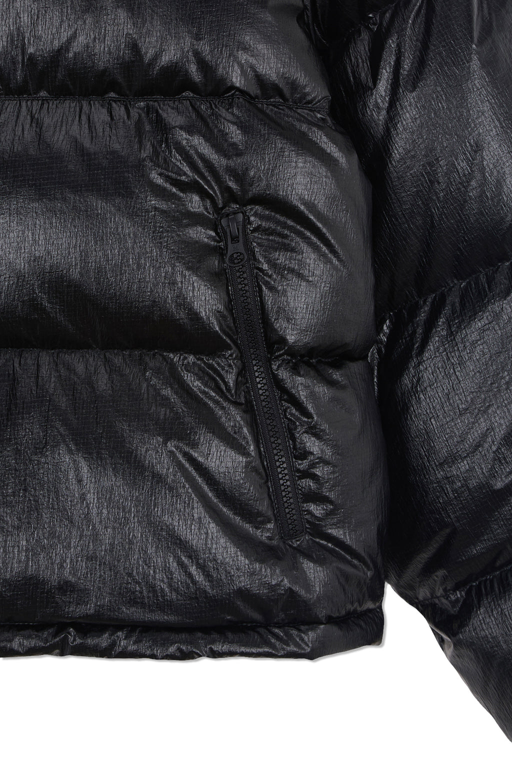 Matin Kim - Small Logo Volume Down Jumper (Black) product image 4 | TRAB K-Fashion Australia