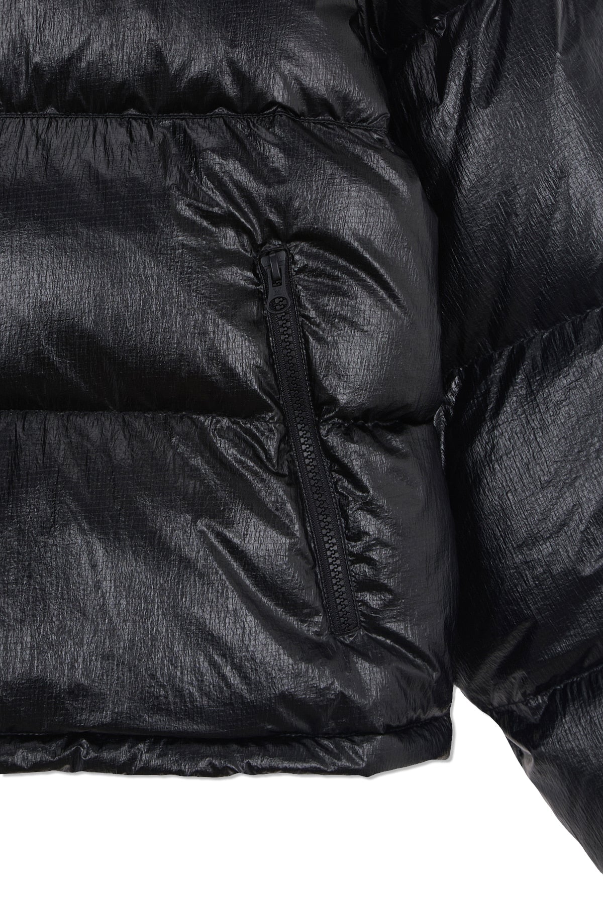 Matin Kim - Small Logo Volume Down Jumper (Black) product image 4 | TRAB K-Fashion Australia
