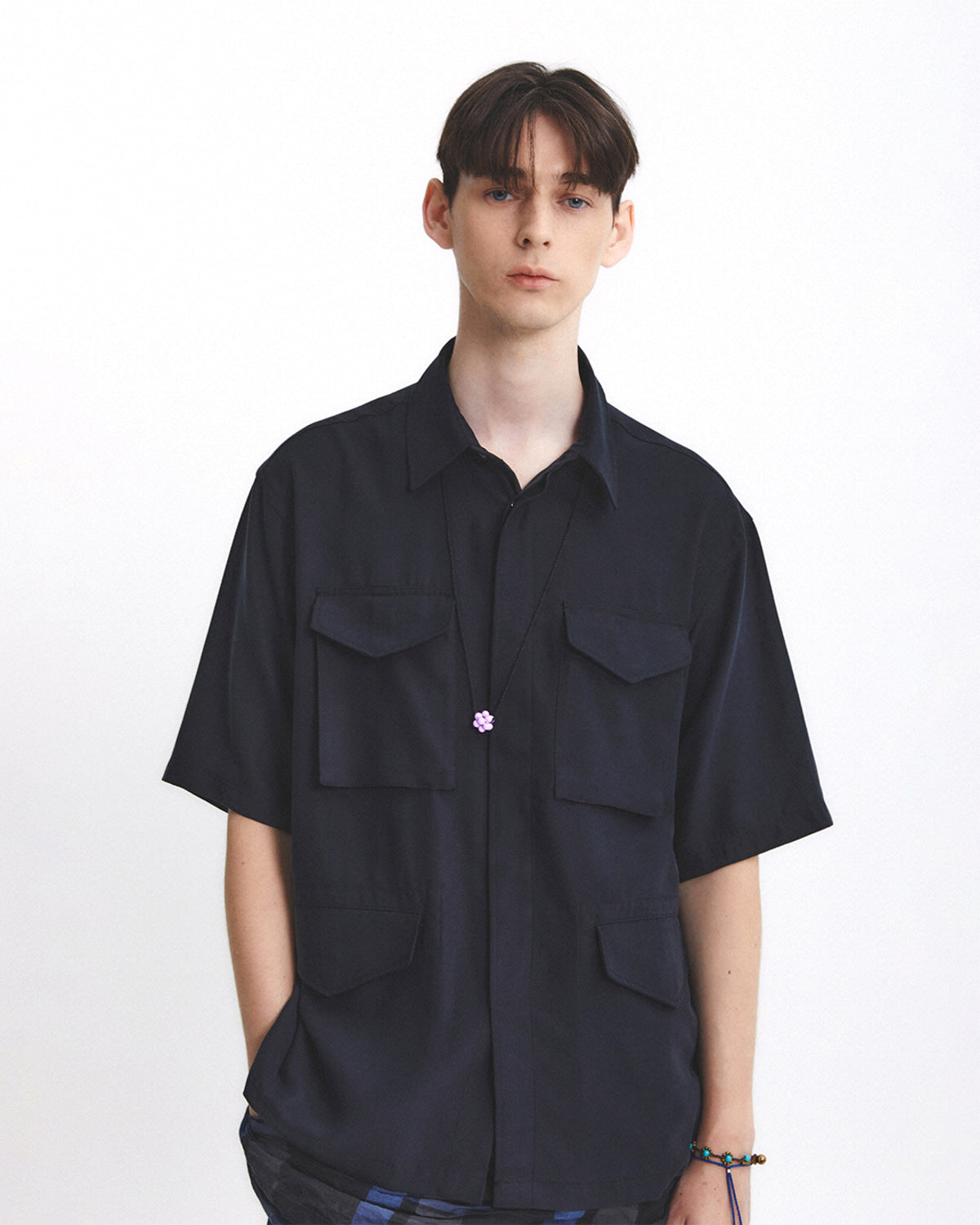 Eastlogue - M-65 Half Shirts (Black) product image 2 | TRAB K-Fashion Australia