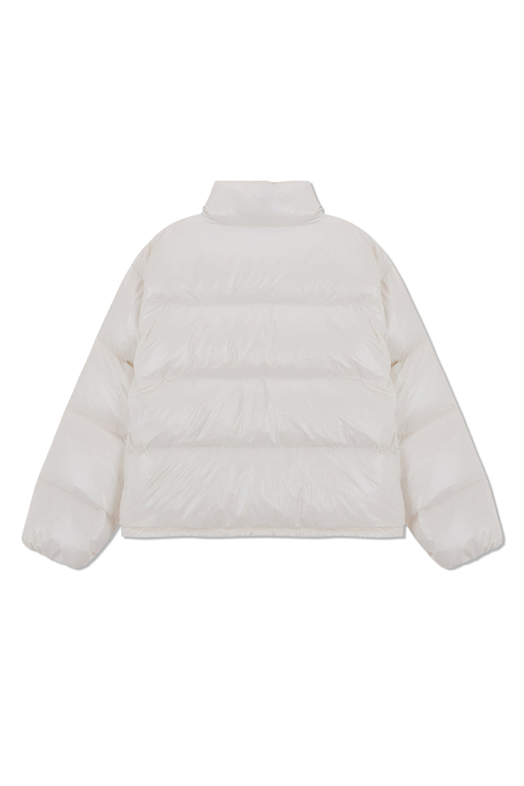 Matin Kim - Small Logo Volume Down Jumper (Ivory) product image 2 | TRAB K-Fashion Australia