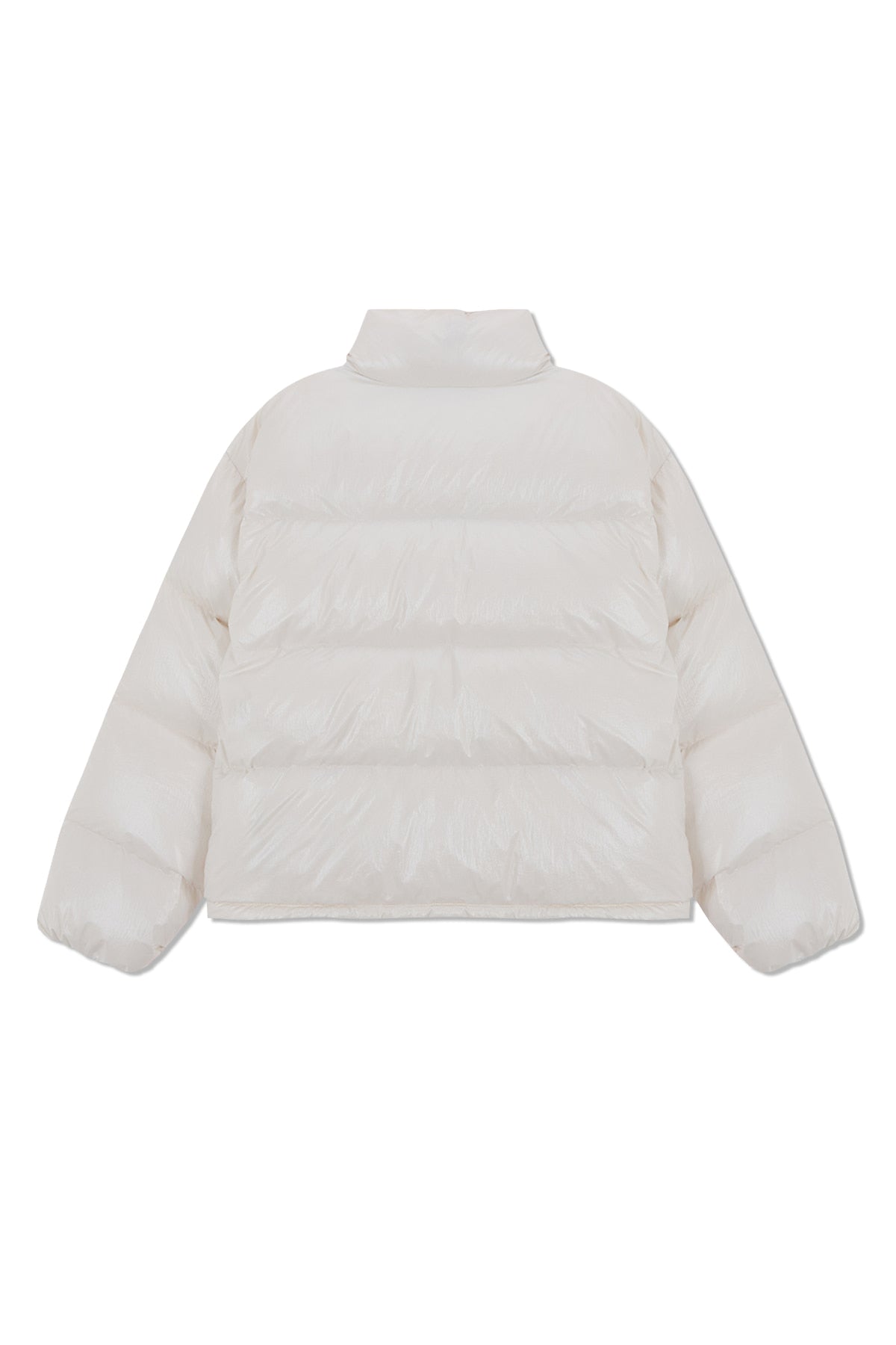 Matin Kim - Small Logo Volume Down Jumper (Ivory) product image 2 | TRAB K-Fashion Australia