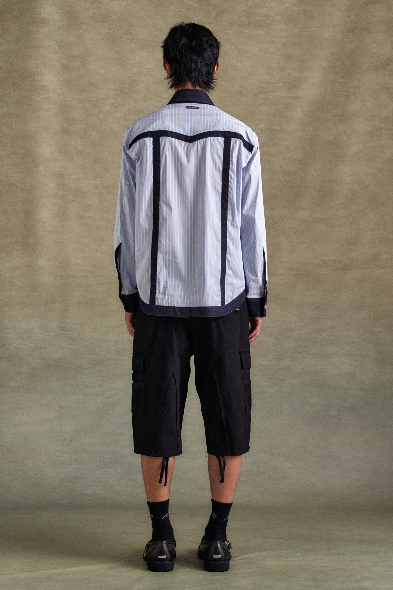 Andersson Bell - Depot Cotton Cargo Shorts (Black) product image 9 | TRAB K-Fashion Australia