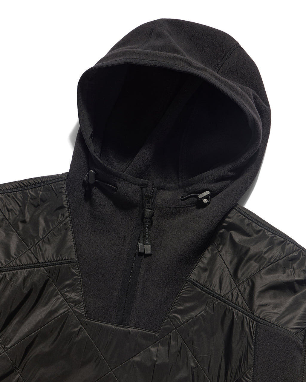 Eastlogue - Quilted Mixed Pullover (Black) product image 7 | TRAB K-Fashion Australia