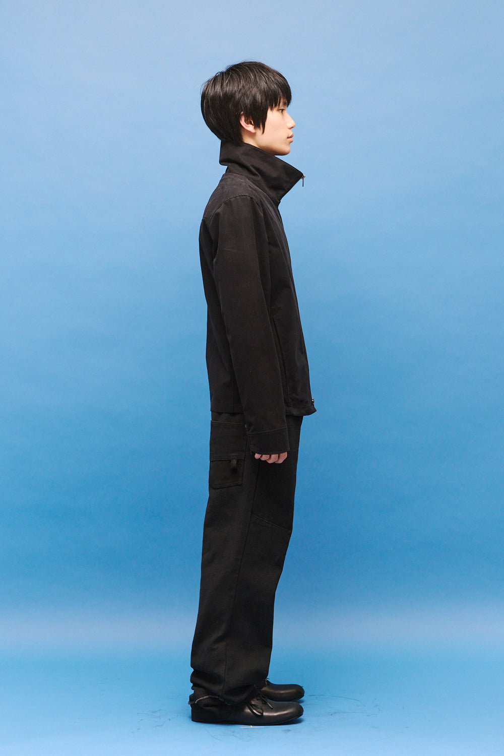 Hatchingroom - Funnel Neck Jacket (Black) product image 8 | TRAB K-Fashion Australia