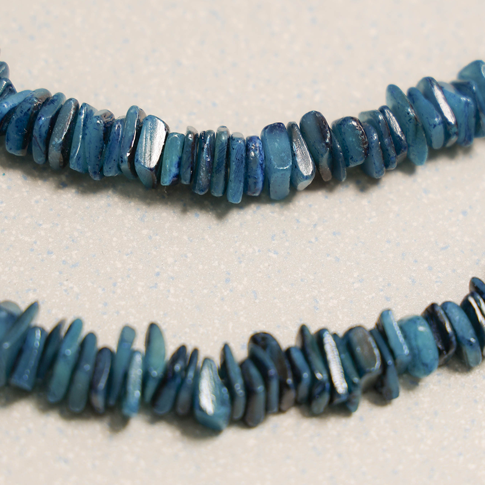 Towtow Archive - Luna Shell Necklace (Blue) product image 2 | TRAB K-Fashion Australia