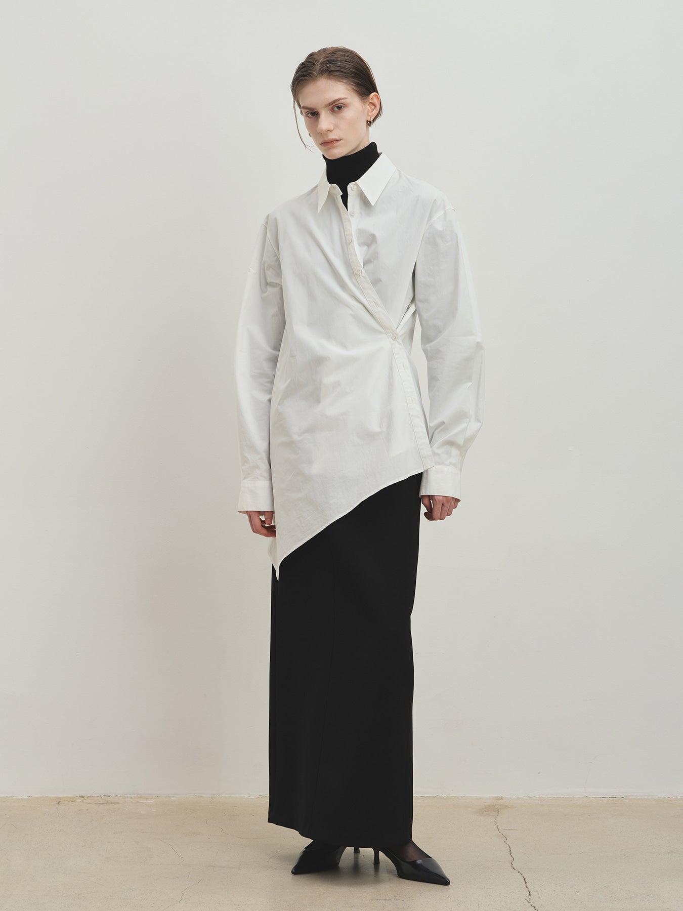 Tonywack - Cotton Twisted Shirt (Ecru) product image 7 | TRAB K-Fashion Australia