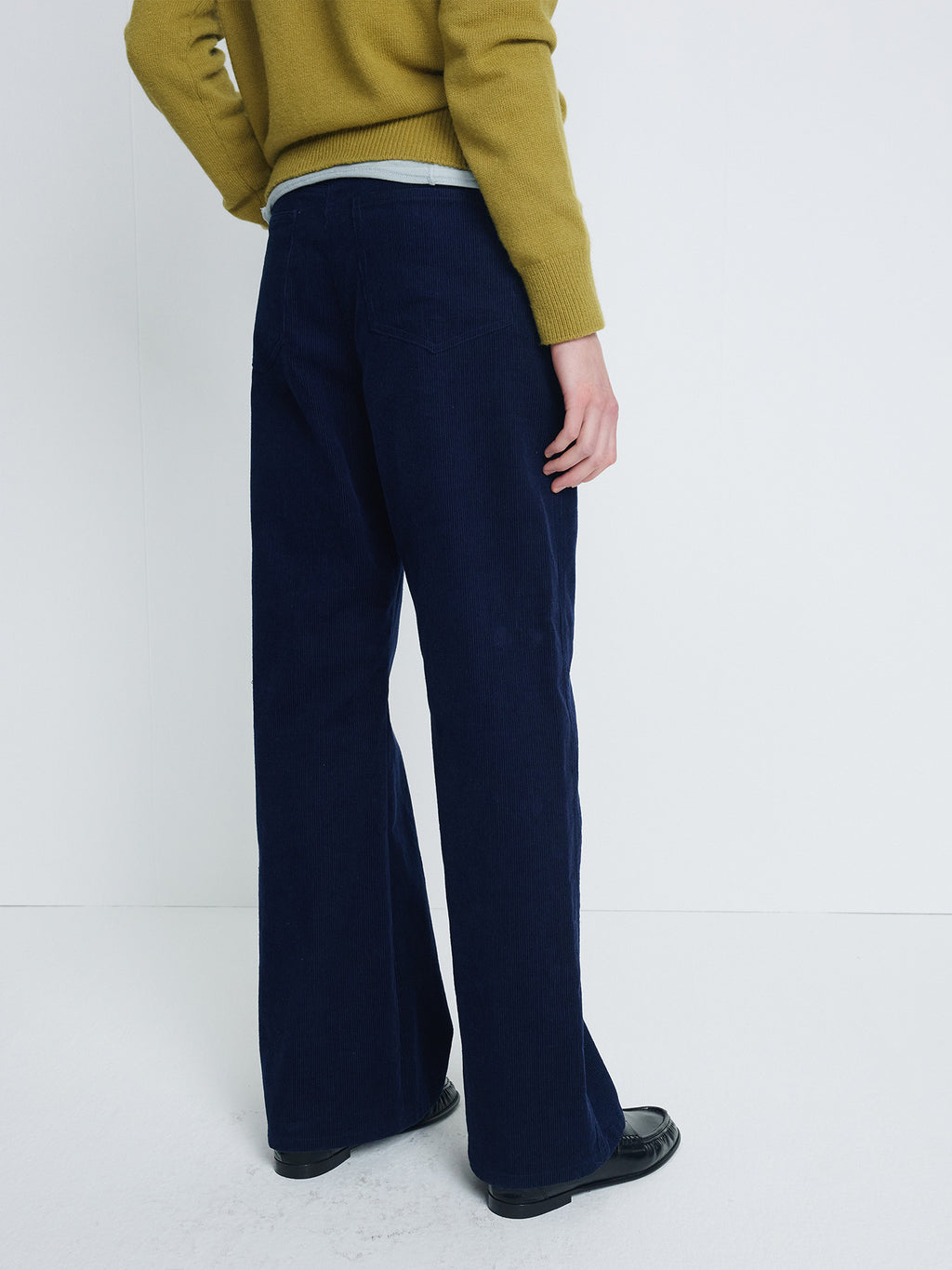 Tonywack - Corduroy Oversized Pants (Midnight Blue) product image 6 | TRAB K-Fashion Australia