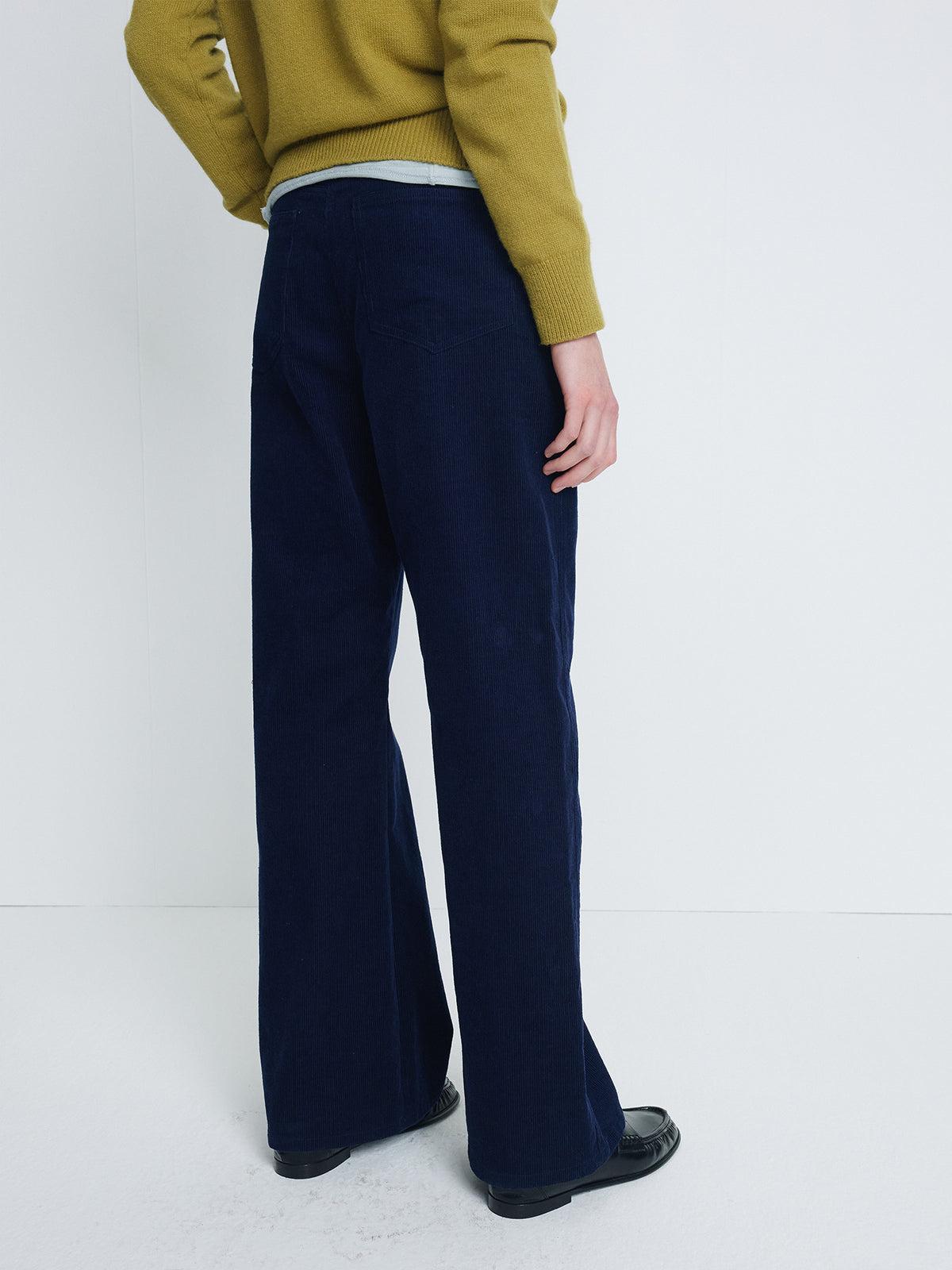 Tonywack - Corduroy Oversized Pants (Midnight Blue) product image 6 | TRAB K-Fashion Australia