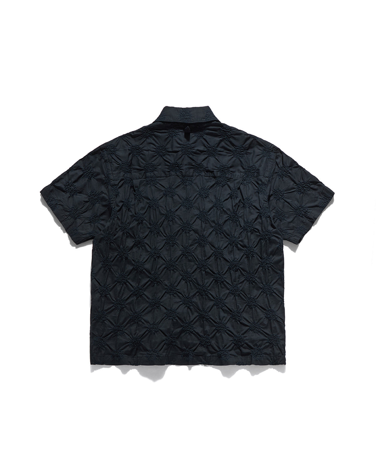 Eastlogue - Comfy Half Shirts (Navy Dot Embroidery) product image 2 | TRAB K-Fashion Australia