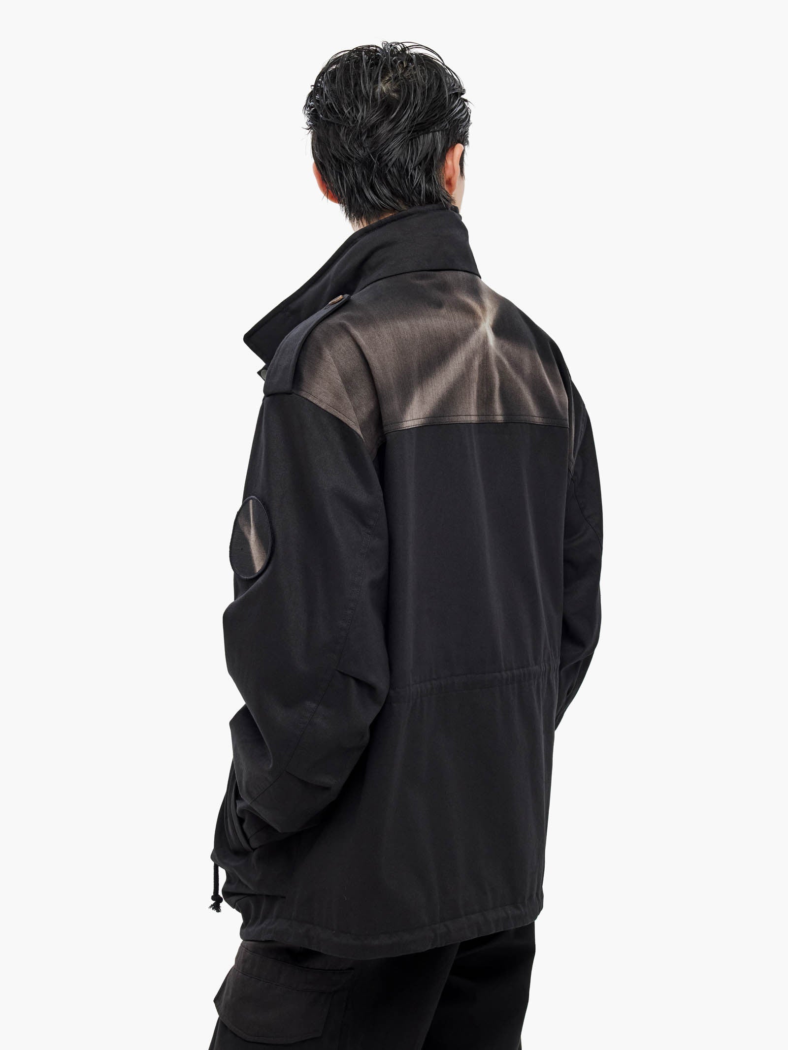 Jiyong Kim - Sun-Bleached Field Jacket (Black) product image 7 | TRAB K-Fashion Australia