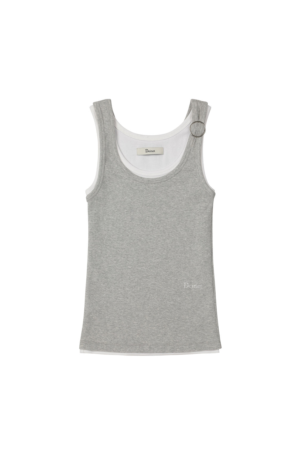 Deinet - Layered Ring Sleeveless (Melange Grey) product image 9 | TRAB K-Fashion Australia
