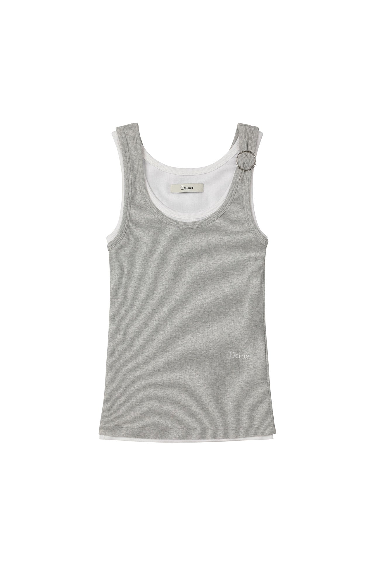 Deinet - Layered Ring Sleeveless (Melange Grey) product image 9 | TRAB K-Fashion Australia
