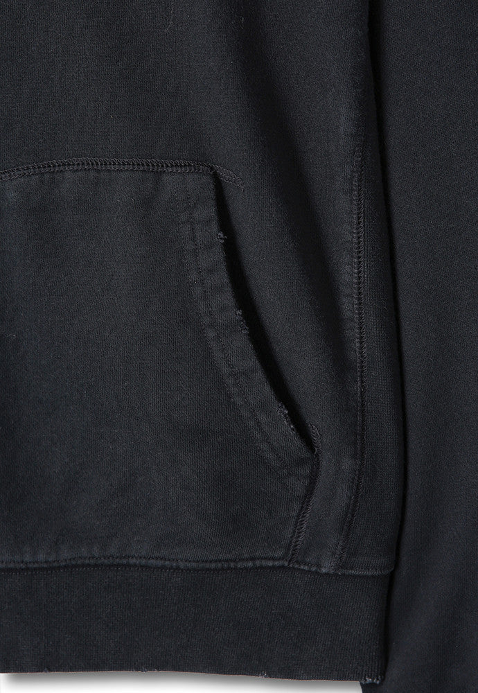 Art if acts - Garment Dyed Sweat Hooded Zip-Up (Black) product image 11 | TRAB K-Fashion Australia