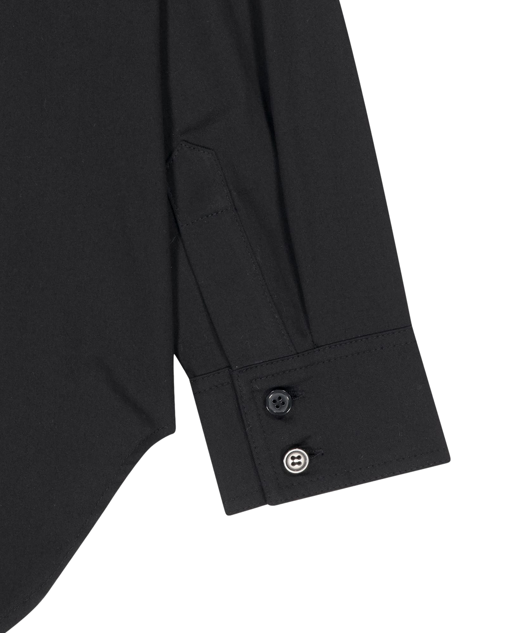 Kimhe Kim - Pearl Tear Drop Classic Shirt (Black) product image 5 | TRAB K-Fashion Australia