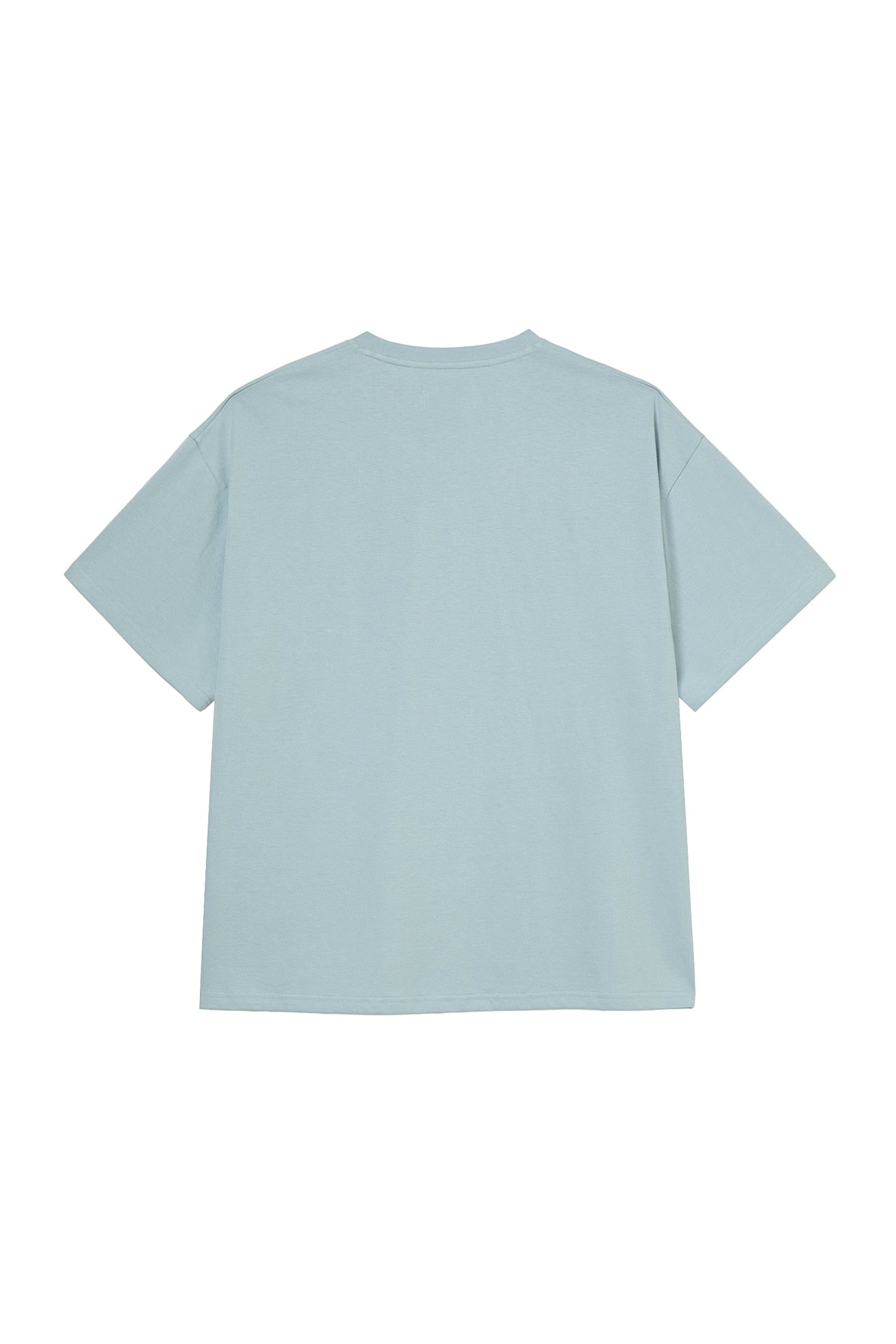 Deinet - Lettering T-Shirt (Sky Blue) product image 12 | TRAB K-Fashion Australia