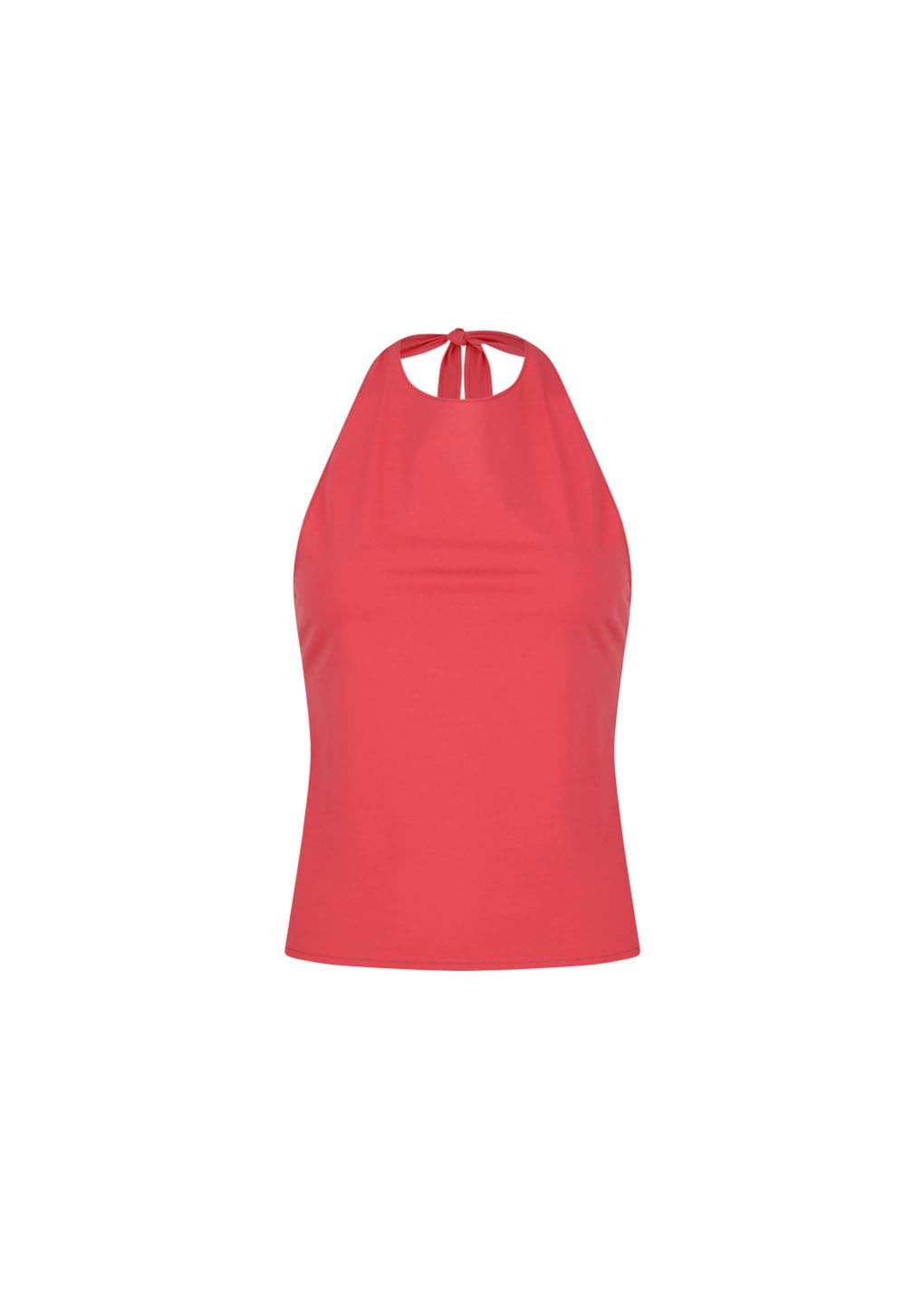 Amomento - Jersey Halter Neck Top (Red) product image 2 | TRAB K-Fashion Australia