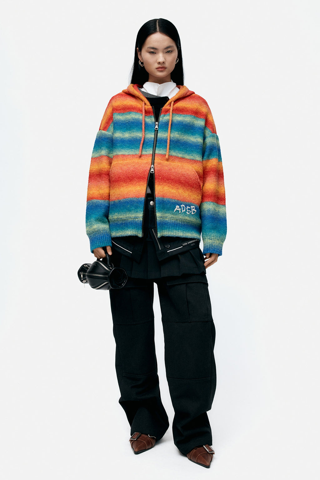 Andersson Bell - Unisex Multi Gradient Hoodie (Multi) product image 7 | TRAB K-Fashion Australia