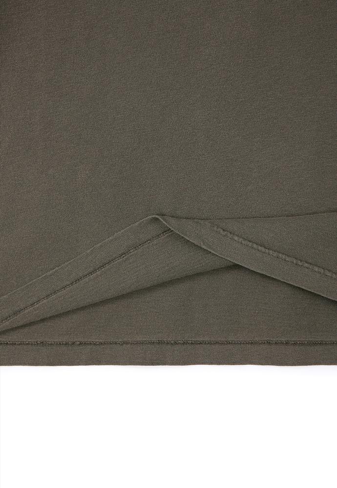 Art if acts - Garment Dyed Slub Pocket T-Shirt (Khaki Grey) product image 13 | TRAB K-Fashion Australia