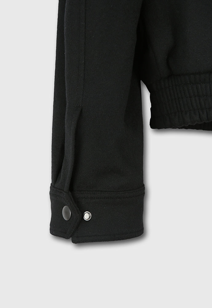 Tonywack - Wool And Cashmere Multi-Pocket Blouson (Black) product image 14 | TRAB K-Fashion Australia