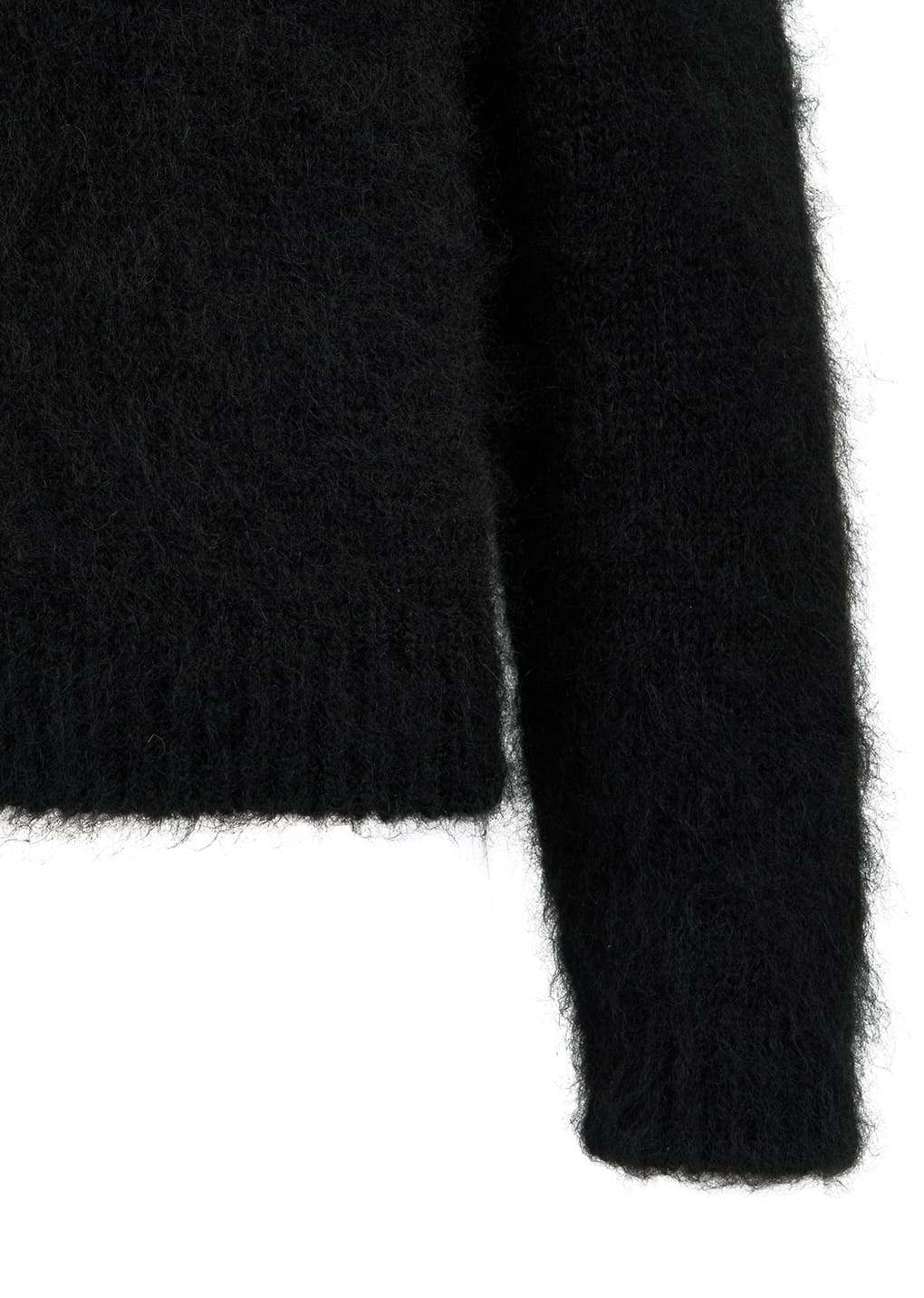 Amomento - men's mohair bulky cardigan (Black) product image 18 | TRAB K-Fashion Australia