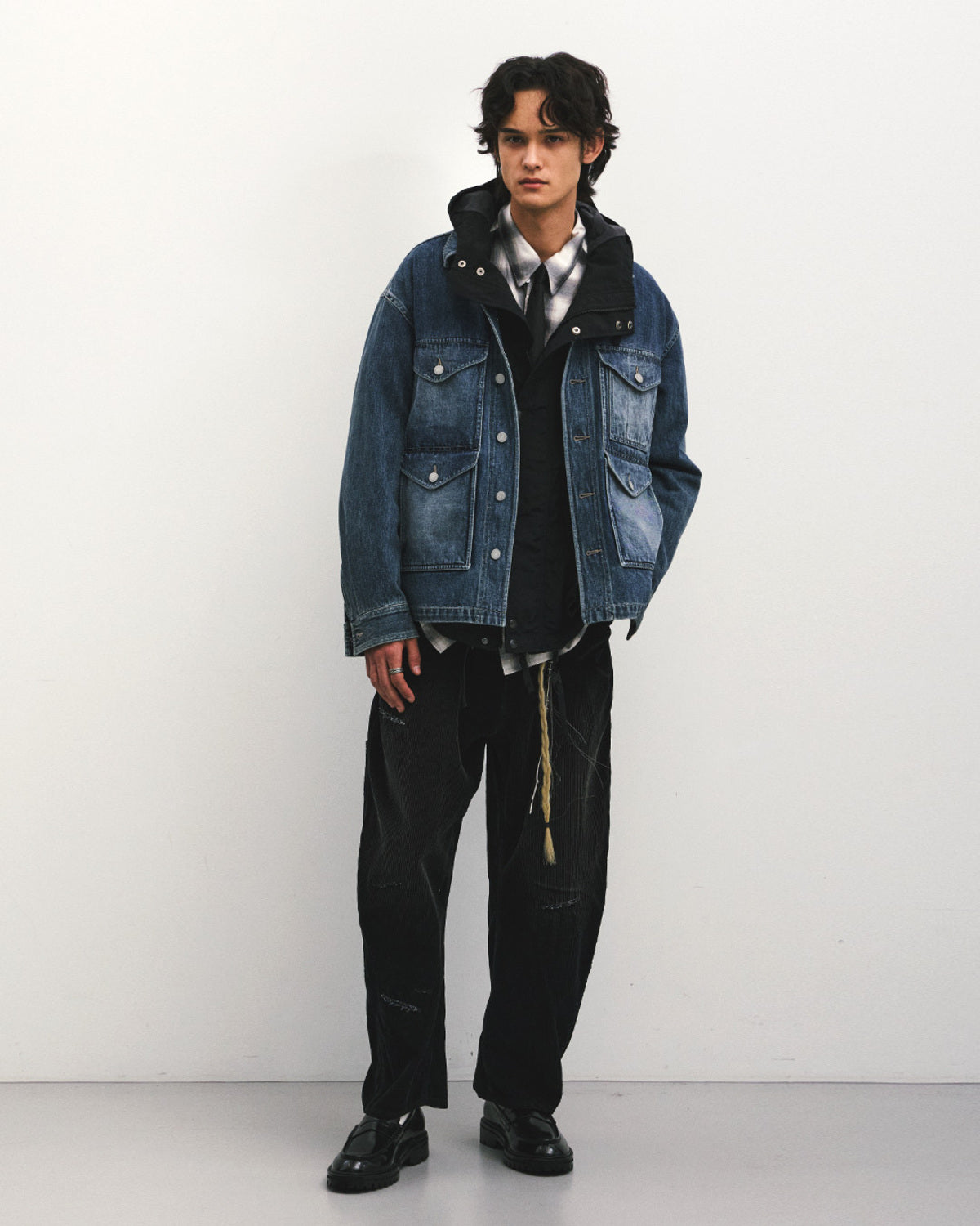 Eastlogue - Cruiser Jacket (Light Indigo) product image 1 | TRAB K-Fashion Australia