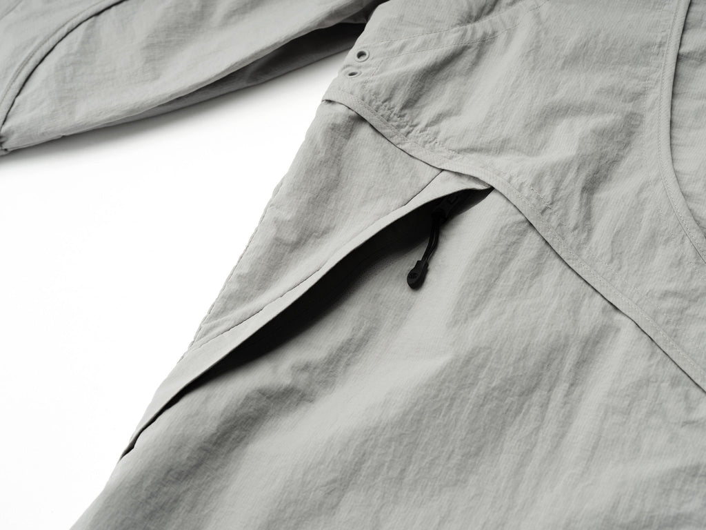 San San Gear - 2Way Wave Jacket (Grey) product image 7 | TRAB K-Fashion Australia