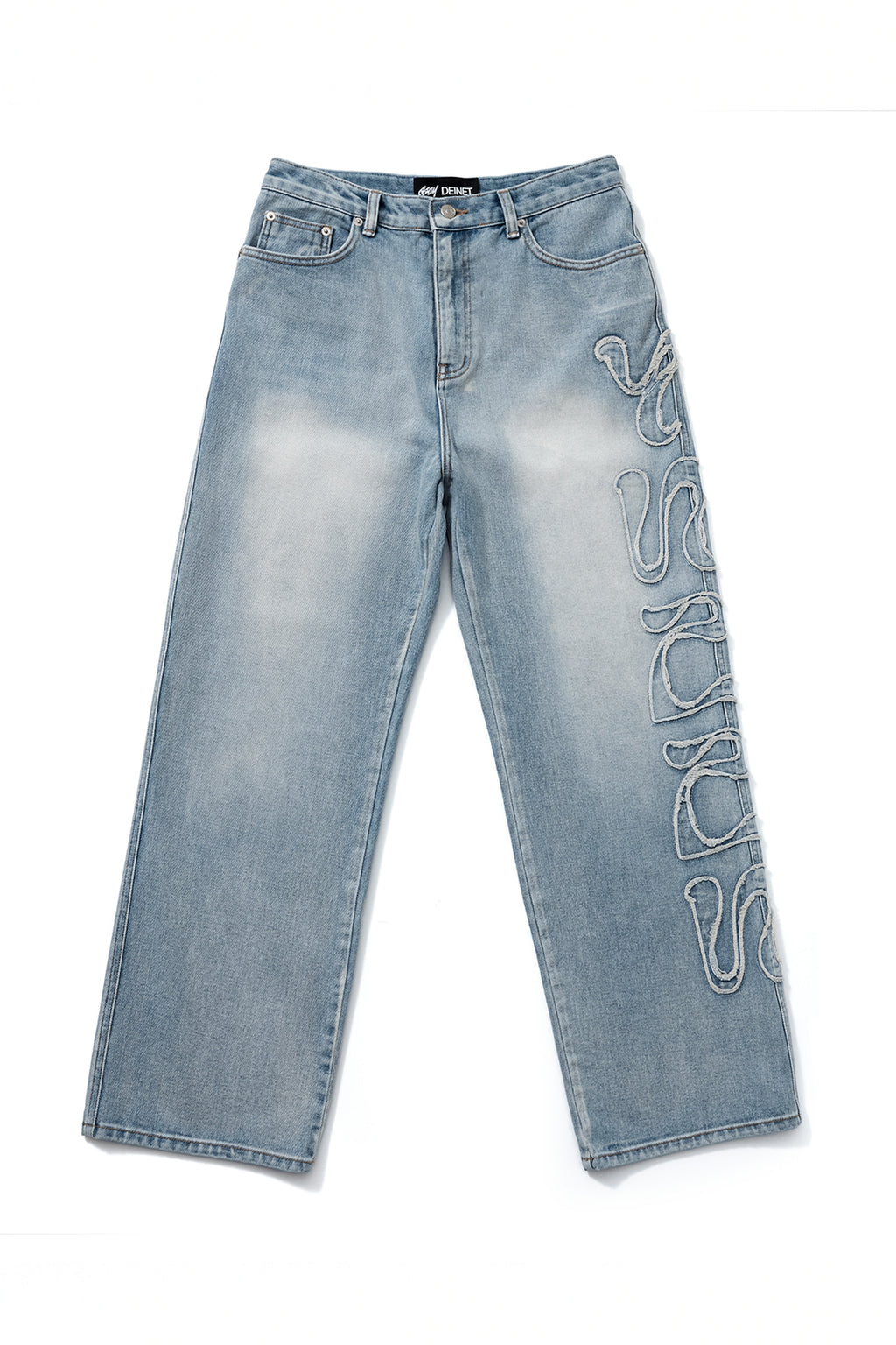 Deinet - [ggum X Deinet] Denim Pants In Blue - M product image 5 | TRAB K-Fashion Australia