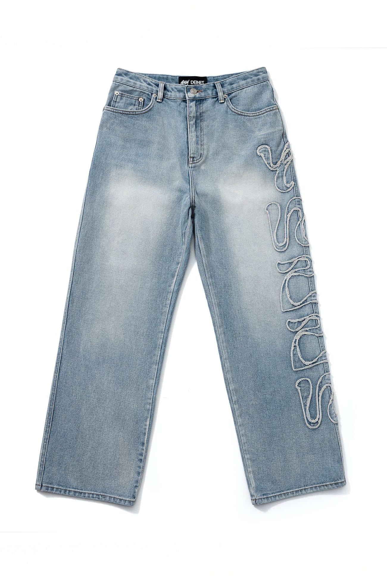 Deinet - [ggum X Deinet] Denim Pants In Blue - M product image 5 | TRAB K-Fashion Australia