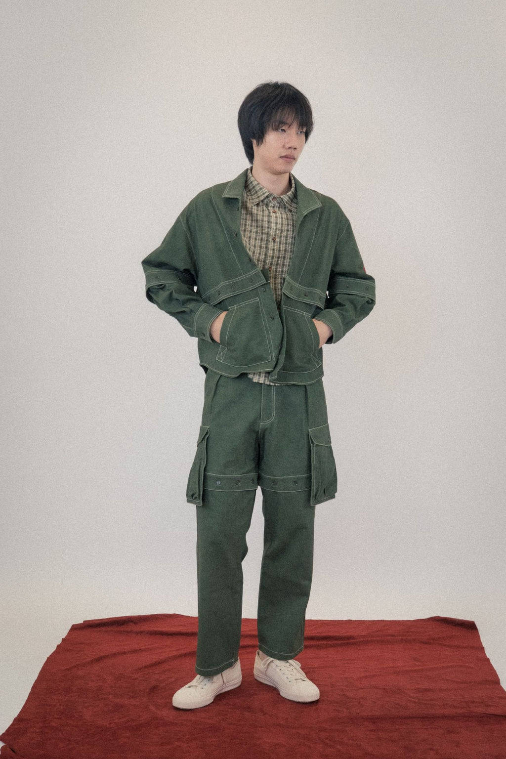 Ioedle - Assembly Jacket Where Imagination Blossoms (Green) product image 13 | TRAB K-Fashion Australia