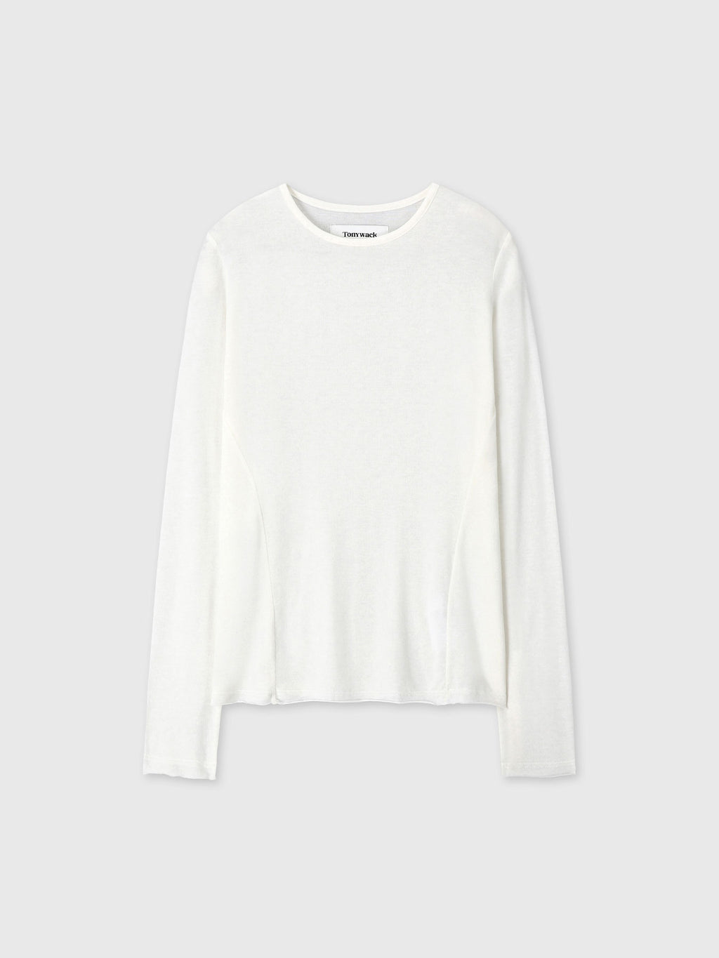Tonywack - Crew Neck Long Sleeve Top (Ivory) product image 9 | TRAB K-Fashion Australia