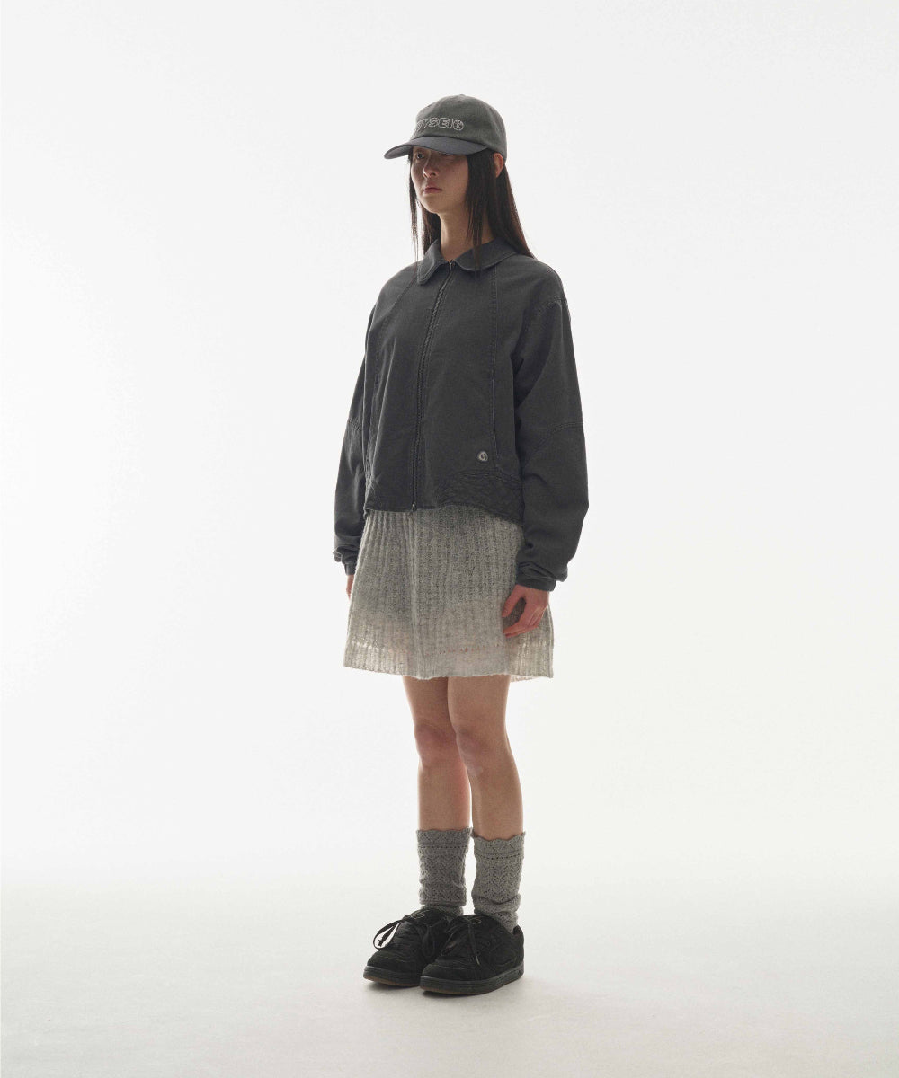 Coyseio - Round Collar Stitch Jacket (Blue Grey) product image 9 | TRAB K-Fashion Australia