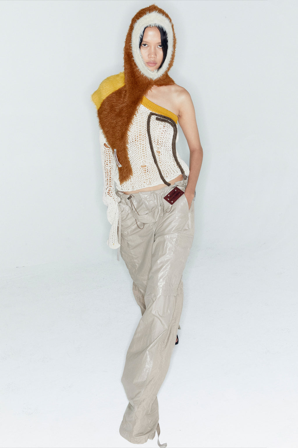 Andersson Bell - Adsb X Ottolinger Cape Balaclava (Yellow) product image 5 | TRAB K-Fashion Australia