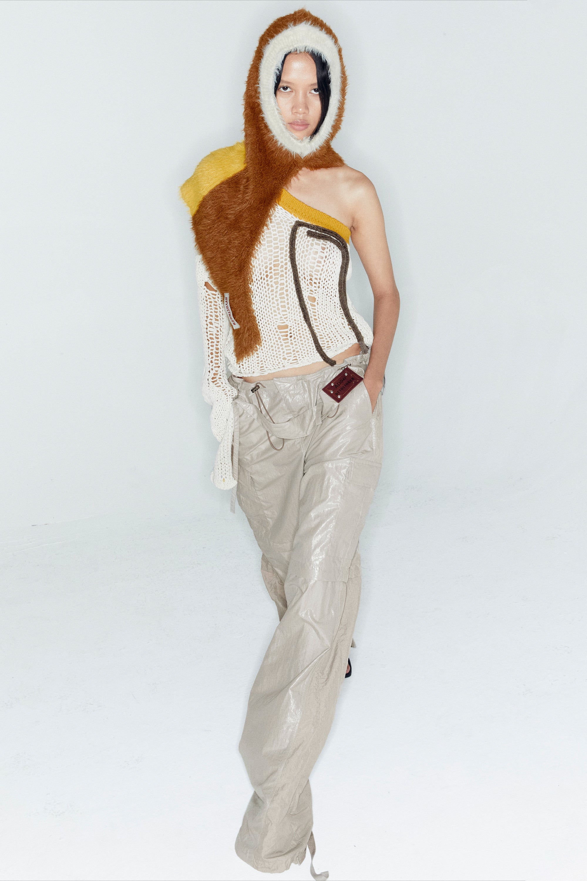 Andersson Bell - Adsb X Ottolinger Cape Balaclava (Yellow) product image 5 | TRAB K-Fashion Australia