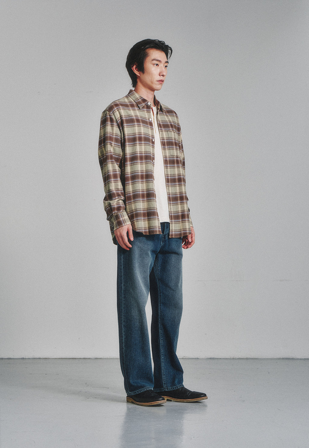 Art if acts - Sashiko 5P Pants_Japanese Fabric (Vintage Indigo) product image 2 | TRAB K-Fashion Australia