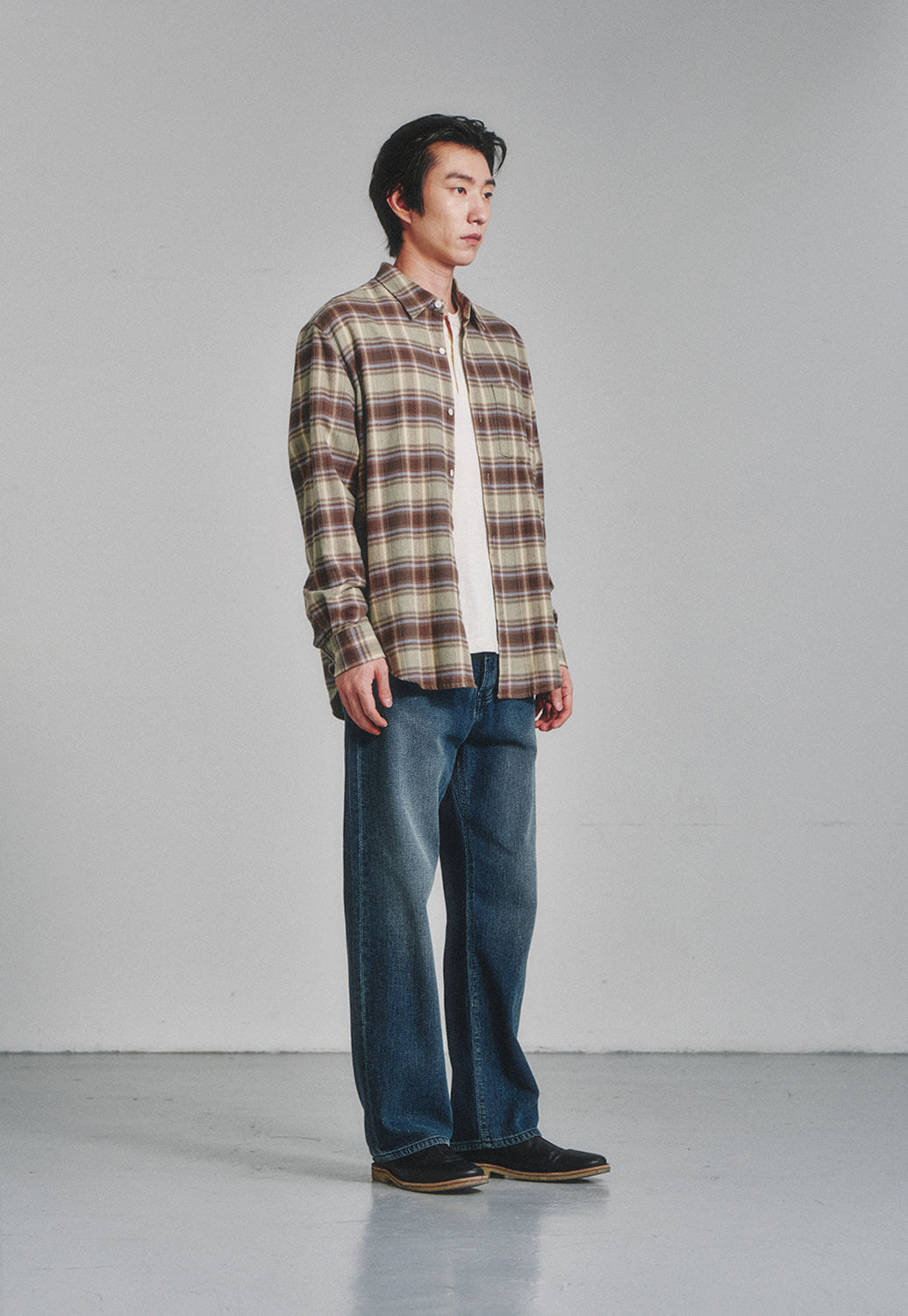 Art if acts - Sashiko 5P Pants_Japanese Fabric (Vintage Indigo) product image 2 | TRAB K-Fashion Australia
