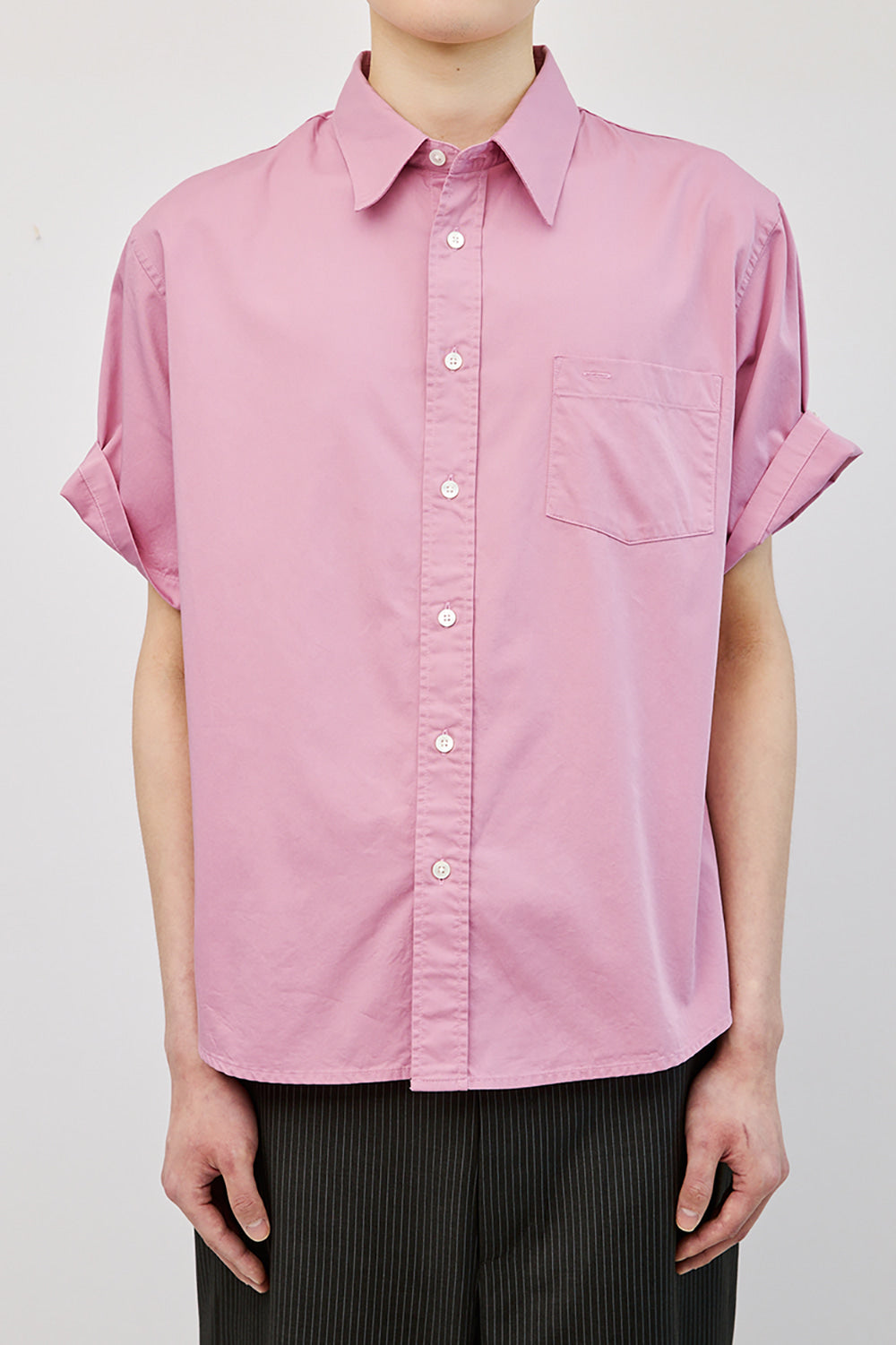 Hatchingroom - Roll Up Shirt (Pink) product image 15 | TRAB K-Fashion Australia