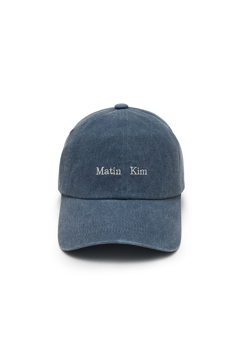 Matin Kim - Matin Mini Classic Logo Ball Cap (Smoke Blue) product image 1 | TRAB K-Fashion Australia