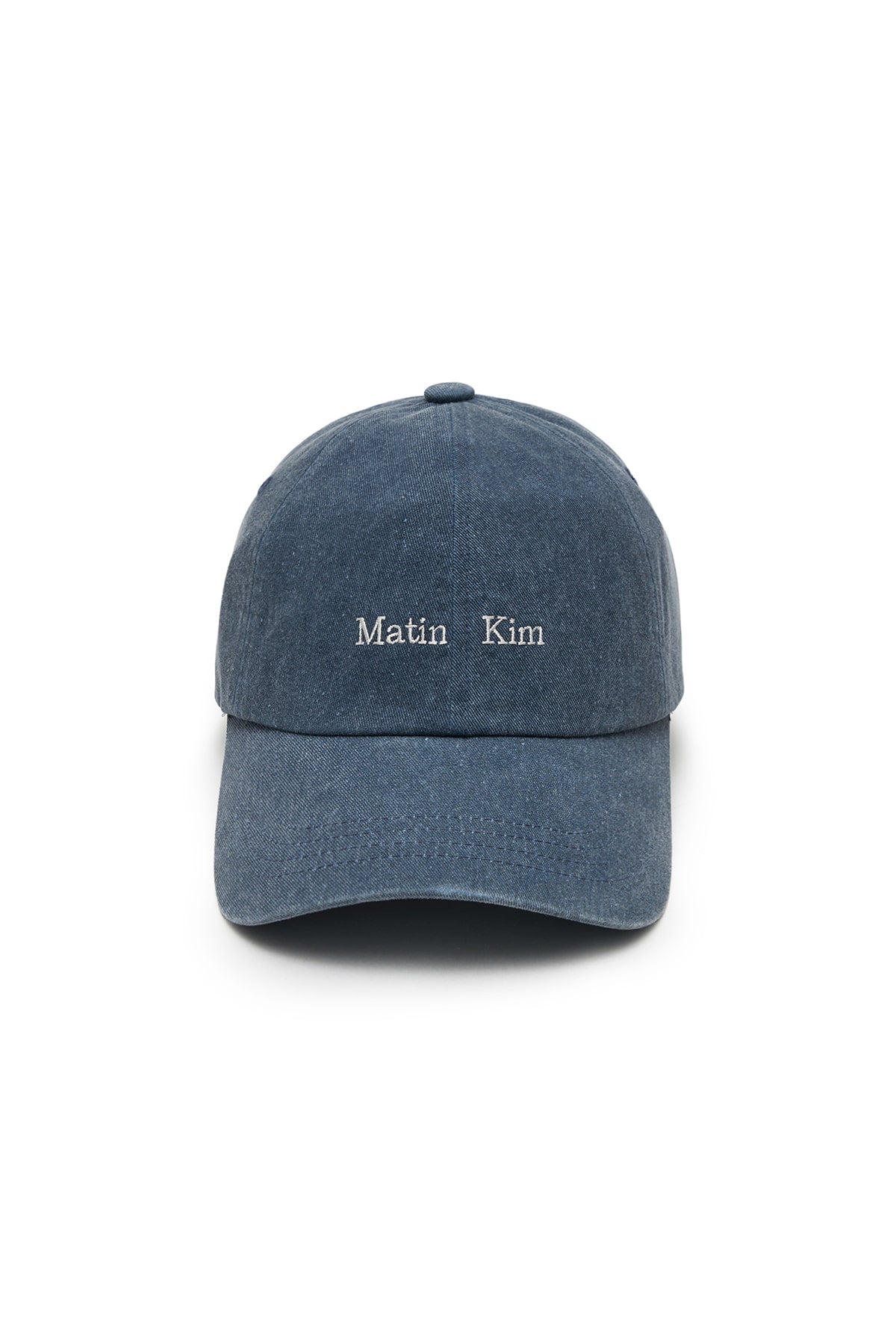 Matin Kim - Matin Mini Classic Logo Ball Cap (Smoke Blue) product image 1 | TRAB K-Fashion Australia