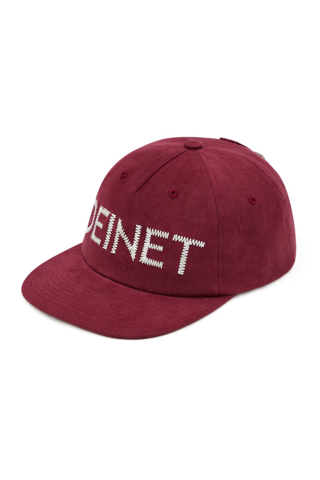 Deinet - Zigzag Logo Mini Bar Detail Cap (Burgundy) product image 2 | TRAB K-Fashion Australia