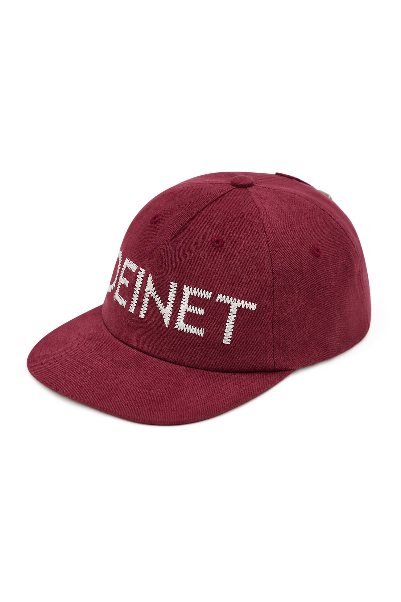 Deinet - Zigzag Logo Mini Bar Detail Cap (Burgundy) product image 2 | TRAB K-Fashion Australia