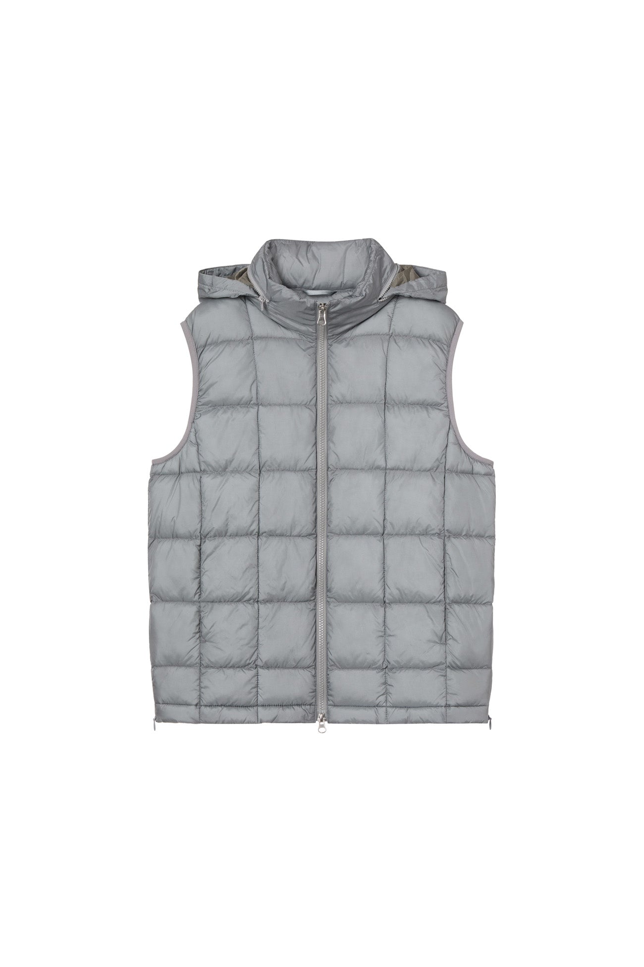 Deinet - Point Wellon Hood Vest (Silver) product image 3 | TRAB K-Fashion Australia