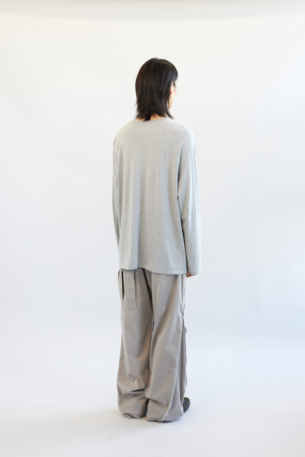 Hatchingroom - 9P Pants (Greige) product image 8 | TRAB K-Fashion Australia