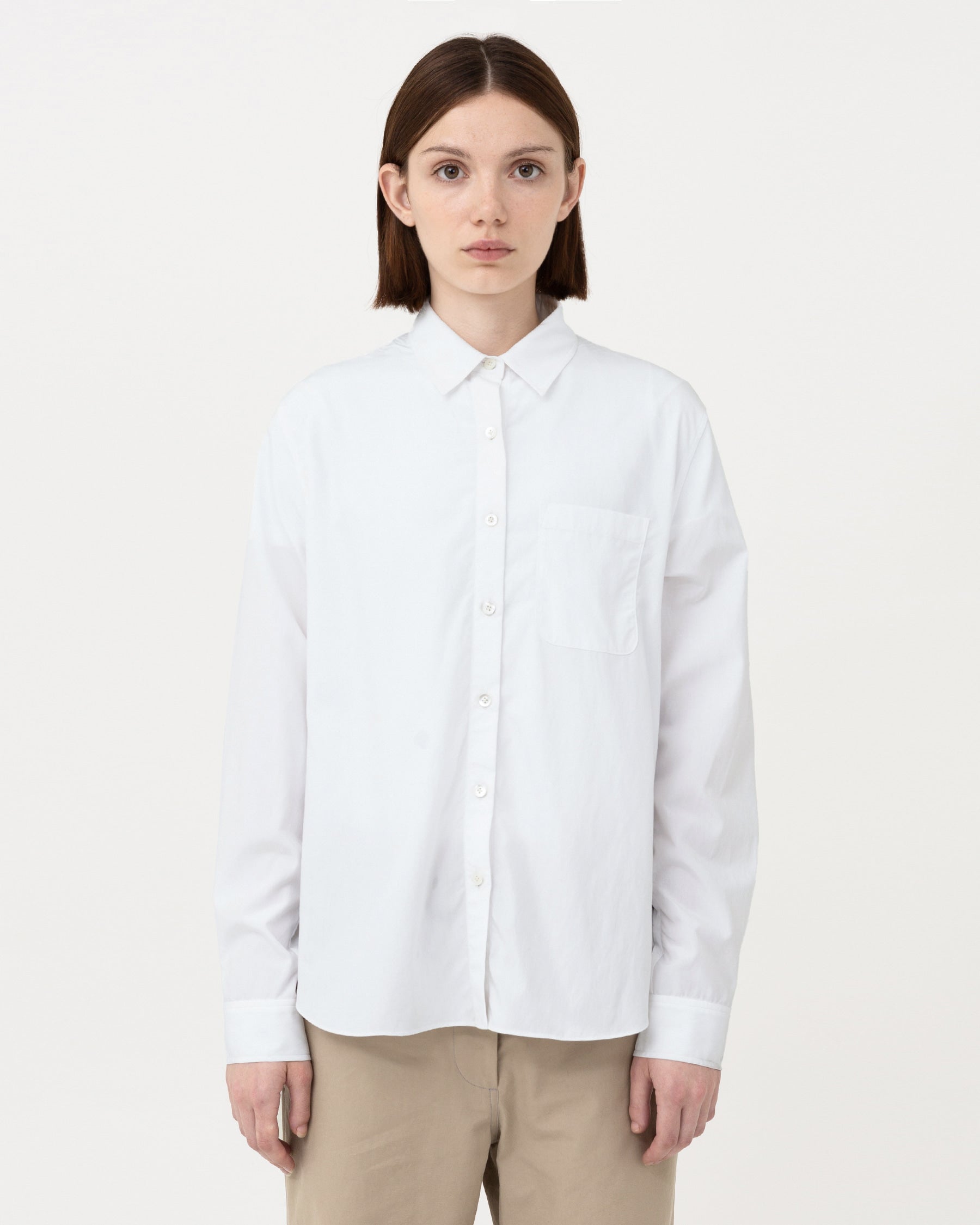 Brownyard - Essential Shirt (White) product image 1 | TRAB K-Fashion Australia