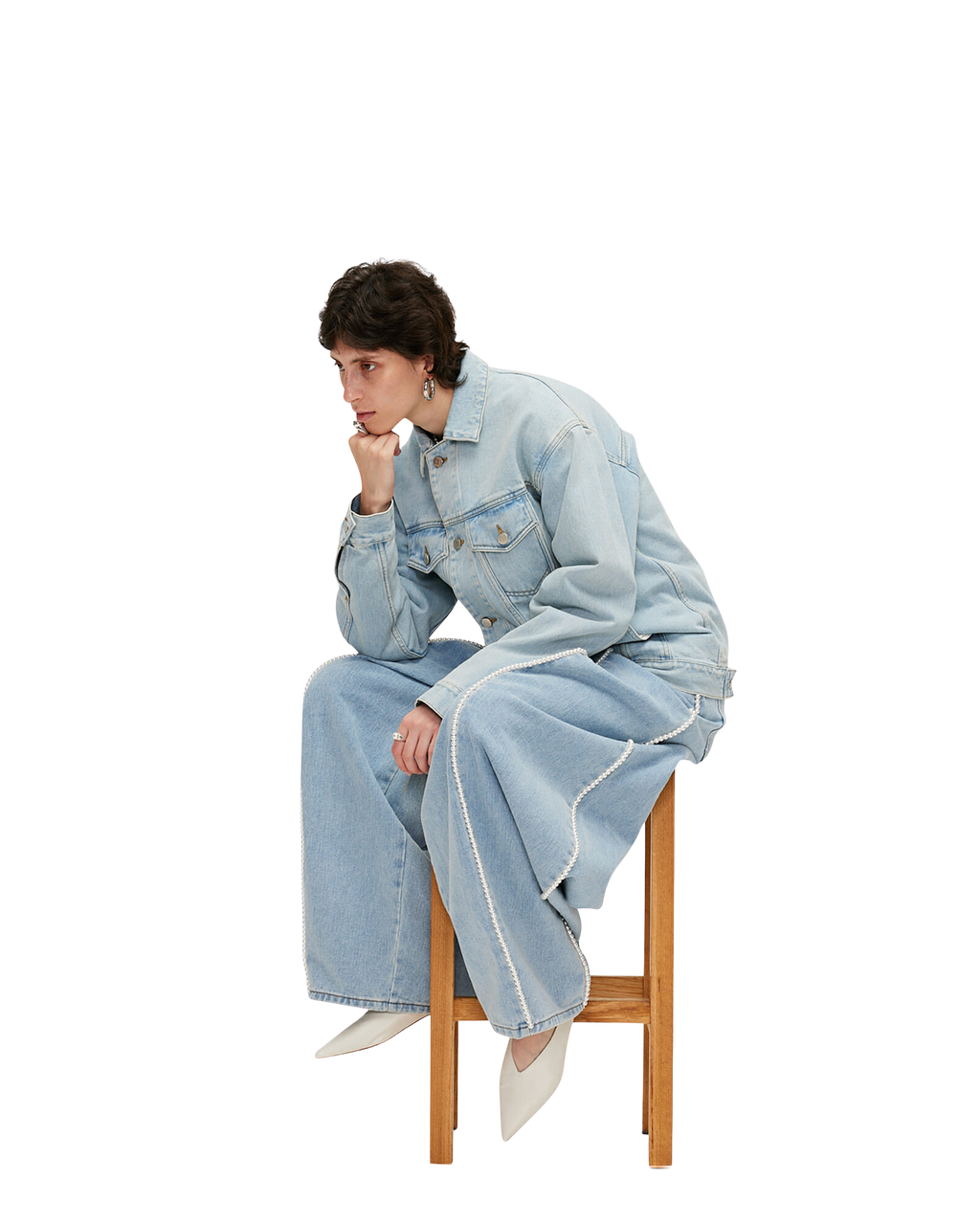 Kimhe Kim - Denim Jacket (Blue) product image 5 | TRAB K-Fashion Australia