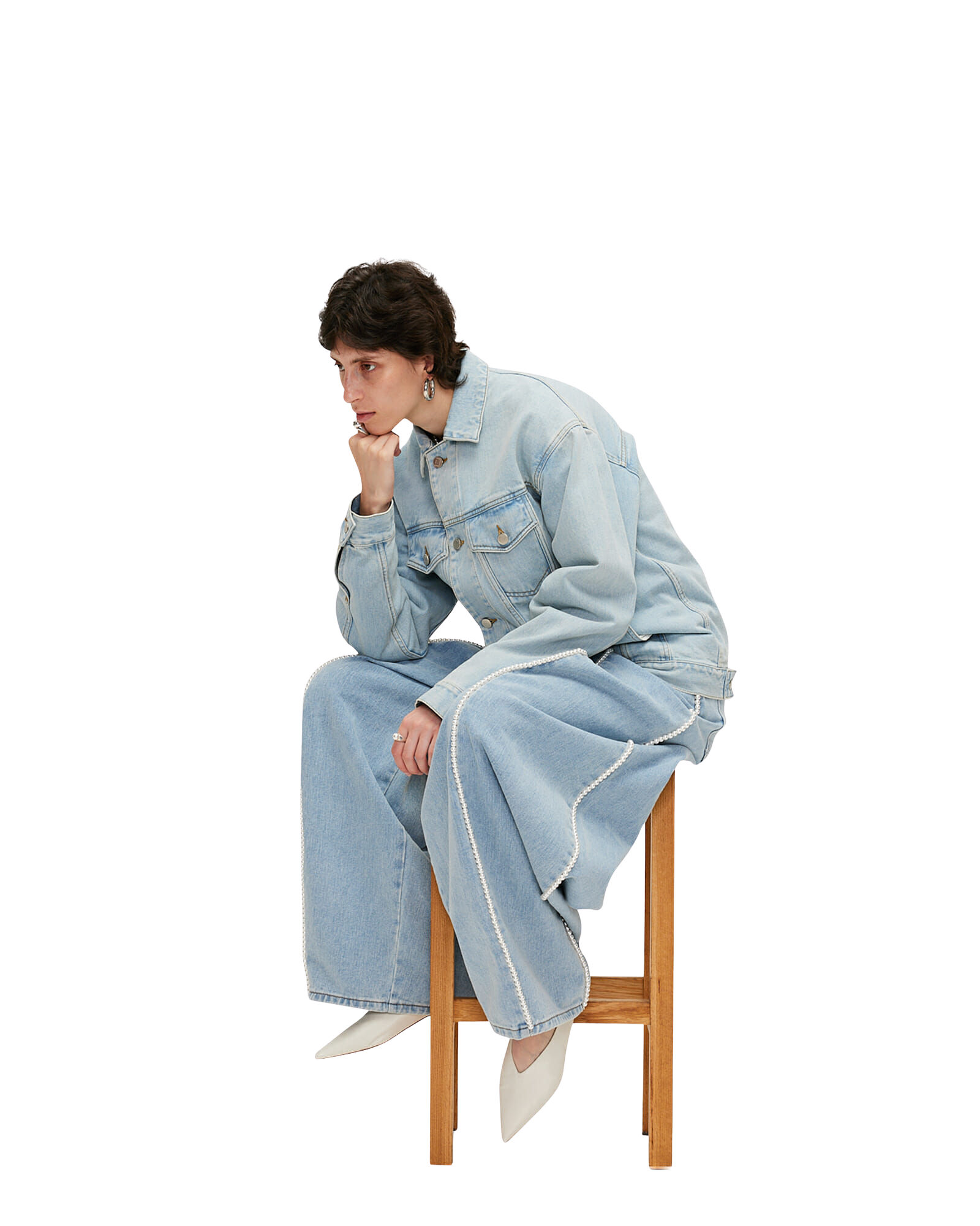 Kimhe Kim - Denim Jacket (Blue) product image 5 | TRAB K-Fashion Australia